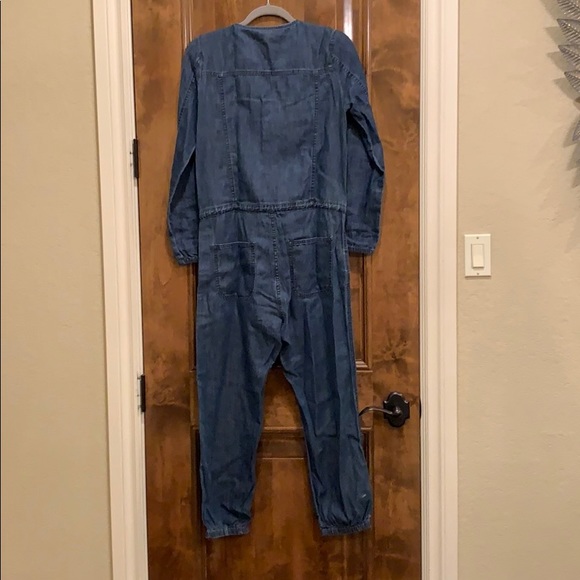 Chambray Jumpsuit - Picture 3 of 3